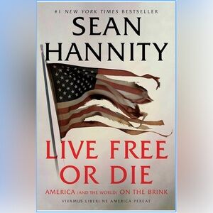 NEW, NWT, Live Free or Die by Sean Hannity